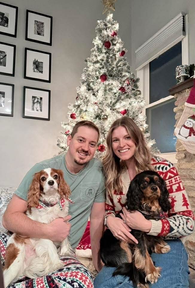 A West Michigan Cavalier and their family